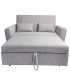 Sofá Cama Ciro Gris 146cm, en extensión |SAYEZ|