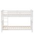 Litera de Madera Pino Camila Blanca 90x190cm |SAYEZ|