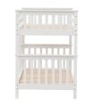 Litera de Madera Pino Camila Blanca 90x190cm |SAYEZ|