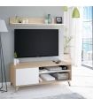 Piso completo Kikua, Mueble de Tv con estante Kikua Plus |SAYEZ|