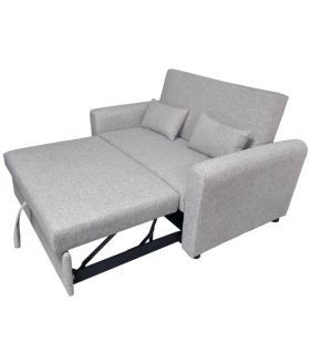 Piso Completo MEDITERRANEO con Sofá Cama Ciro, Sofá cama Ciro 146cm, abierto |SAYEZ|