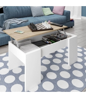 Piso Completo MEDITERRANEO con Sofá Cama Chaiselongue Nepal, Mesa de centro Mediterráneo |SAYEZ|