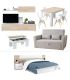 Piso Completo MEDITERRANEO con Sofá Cama Ciro |SAYEZ|