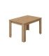 Piso completo Nodi con Sofá Cama Ciro, Mesa comedor extensible Kendra Roble Nodi de 140 cm extensible a 190 |SAYEZ|
