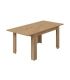 Piso completo Nodi con Sofá Cama Ciro, Mesa comedor extensible Kendra Roble Nodi de 140 cm extensible a 190 |SAYEZ|