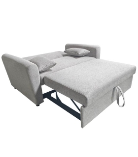 Piso Completo Nodi con Sofá Cama Ciro, Sofá cama Ciro 146cm, abierto |SAYEZ|