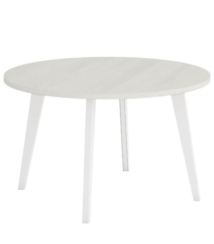 Mesa Redonda 100 cm Palermo Polar y Blanco |SAYEZ|