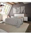 Piso Completo Sweet con Sofá Cama Unai, Cabezal con mesitas de tres cajones Sweet |SAYEZ|