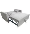Piso Completo Sweet con Sofá Cama Ciro, Sofá Cama Ciro Gris, abierto |SAYEZ|