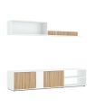 Piso completo Ethna con Sofá Cama Ciro, mueble Salon Ecco|SAYEZ|