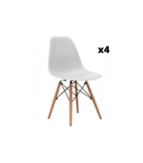 Piso Completo Ethna con Sofá Cama Chaiselongue Nepal , Juego 4 sillas Tower |SAYEZ|