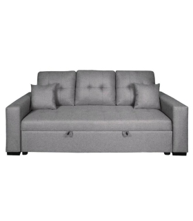 Sofá Cama Senra 3 Plazas Gris 210 cm |SAYEZ|