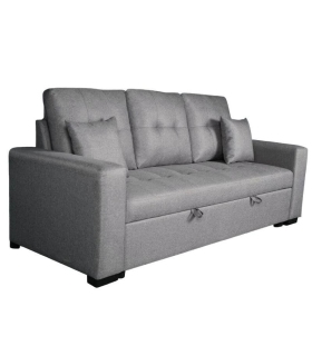 Sofá Cama Senra 3 Plazas Gris 210 cm |SAYEZ|