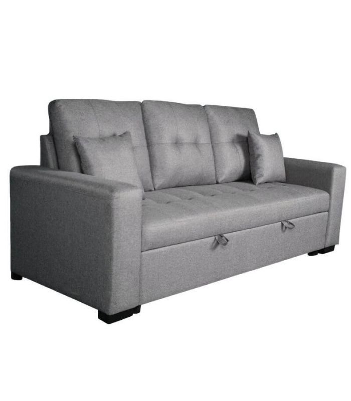 Sofá Cama Senra 3 Plazas Gris 210 cm |SAYEZ|