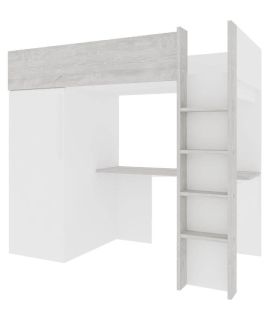 Cama Block Bono Cascina y Blanco 90x200cm |SAYEZ|