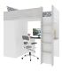 Cama Block Bono Cascina y Blanco 90x200cm |SAYEZ|