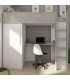 Cama Block Bono Cascina y Blanco 90x200cm, en ambiente|SAYEZ|