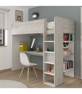 Cama Estudio Boa Cascina y Blanco 90x200cm |SAYEZ|