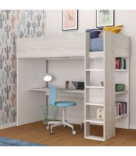 Cama Estudio Boa Cascina y Blanco 90x200cm |SAYEZ|