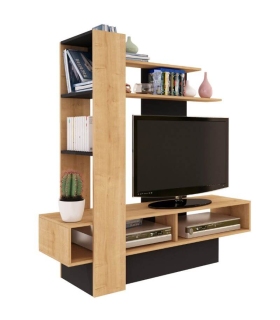 Mueble de Televisión Sky Hamilton y Negro 140cm |SAYEZ|