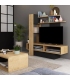 Mueble de Televisión Sky Hamilton y Negro 140cm |SAYEZ|