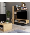 Mueble de Televisión Sky Hamilton y Negro 140cm |SAYEZ|