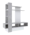 Mueble de Televisión Sky Blanco y Beton 140cm |SAYEZ|