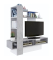 Mueble de Televisión Sky Blanco y Beton 140cm |SAYEZ|