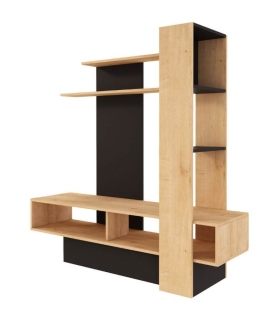 Mueble de Televisión Sky Hamilton y Negro 140cm |SAYEZ|