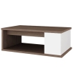 Mesa de Centro Elevable Ottawa Avala y Blanco 90cm |SAYEZ|
