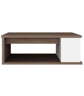 Mesa de Centro Elevable Ottawa Avala y Blanco 90cm |SAYEZ|
