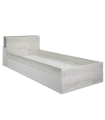 Cama con Cajones y Cabecero con Mesita Extraible Jazz Cascina y Blanco 90x200cm |SAYEZ|