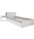 Cama con Cajones y Cabecero con Mesita Extraible Jazz Cascina y Blanco90x200cm |SAYEZ|