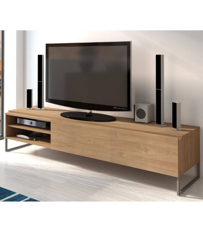 Mueble de Televisión Nums Kansas y Grey 185cm |SAYEZ|