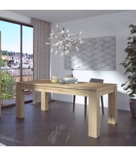Mesa Comedor Extensible Frame Roble y Sombra 190 (235)cm |SAYEZ|