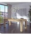 Mesa Comedor Extensible Frame Roble y Sombra 190 (235)cm |SAYEZ|