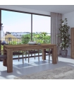 Mesa Comedor Extensible Frame Ahumado y Sombra 190 (235)cm |SAYEZ|