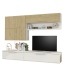 Mueble de Salón Isola Blanco y Roble Natural 260cm |SAYEZ|