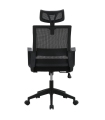 Silla Oficina Ergonómica Focus Negra 61cm |SAYEZ|