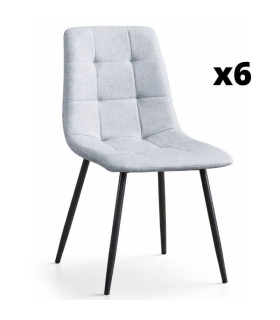 Pack 6 Sillas Fender 56 cm GRIS |SAYEZ|