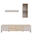Mueble de Televisión Combi 3 puertas y 2 cajones 200cm |SAYEZ|