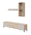 Mueble de Televisión Combi 3 puertas y 2 cajones 200cm |SAYEZ|