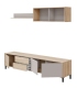 Mueble de Televisión Combi 3 puertas y 2 cajones 200cm |SAYEZ|