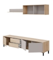 Mueble de Televisión Combi 3 puertas y 2 cajones 200cm |SAYEZ|