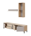 Mueble de Televisión Combi 3 puertas y 2 cajones 200cm |SAYEZ|