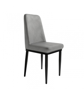 Sillas Oslo color gris para salón y comedor, silla cómoda y barata. Sayez