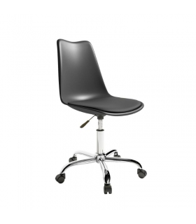 Silla de oficina Bremen color Grafito, cómodo y ergonómica, silla escritorio barata y de calidad. Sayez