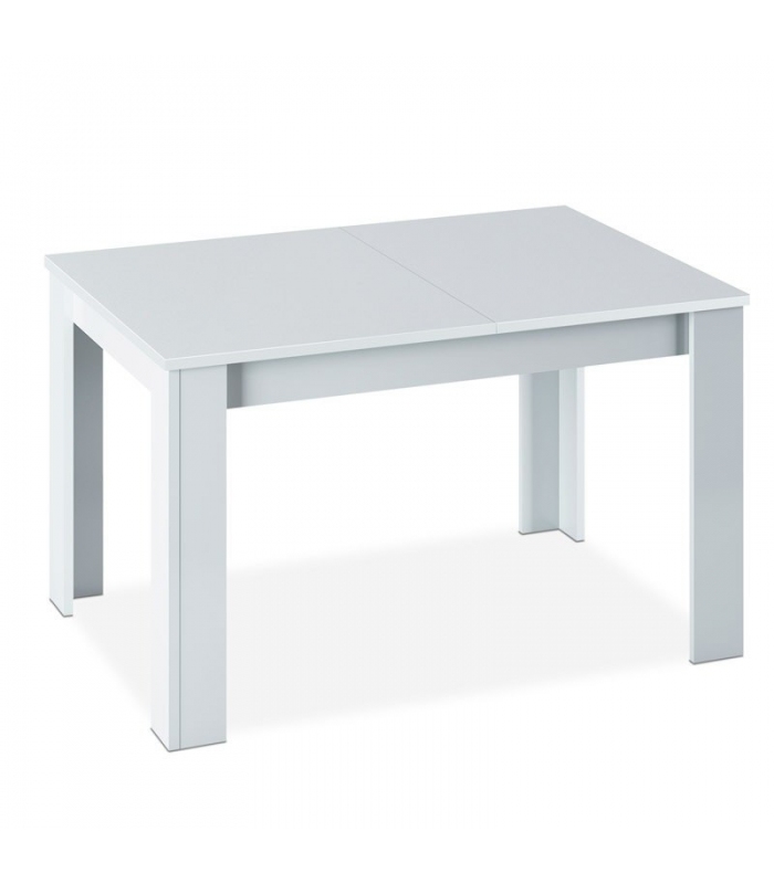 Mesa comedor extensible Kendra Blanca