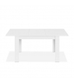 Mesa comedor extensible Kendra Blanca