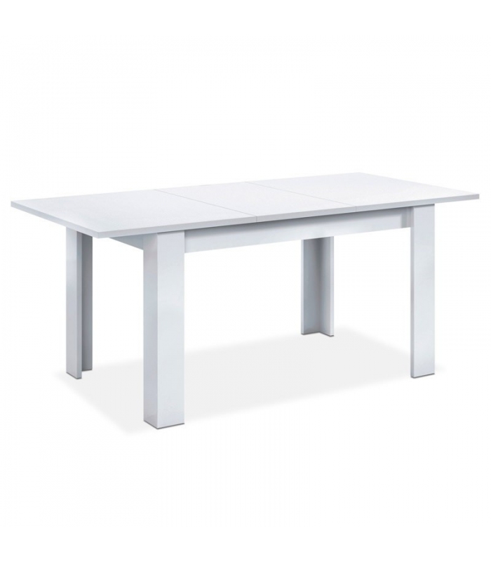 Mesa comedor extensible Kendra Blanca